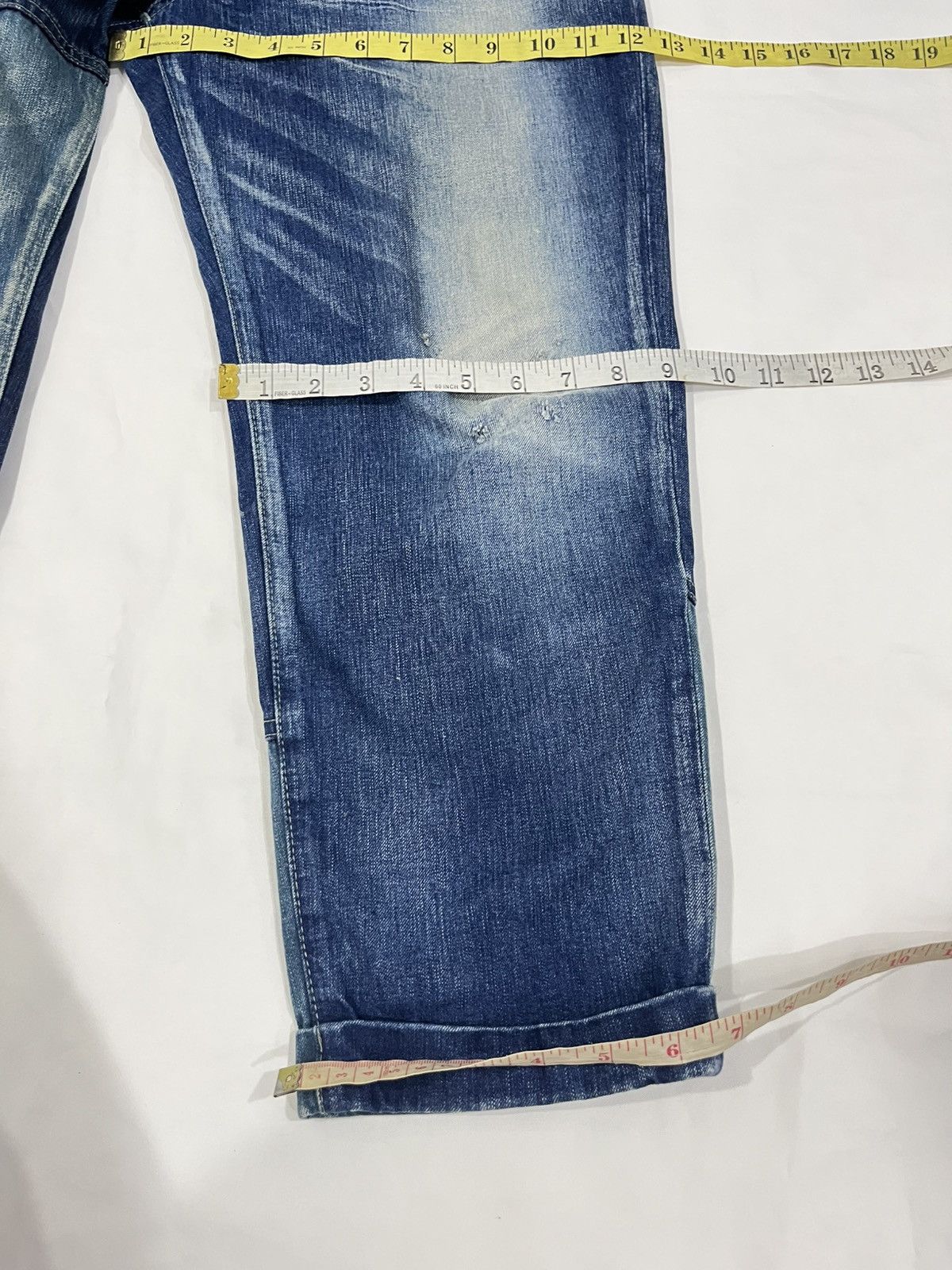 Eternal Japanese Eternal patch Denim Trouser Pants Size 34 Size US 34 / EU 50 - 6 Thumbnail