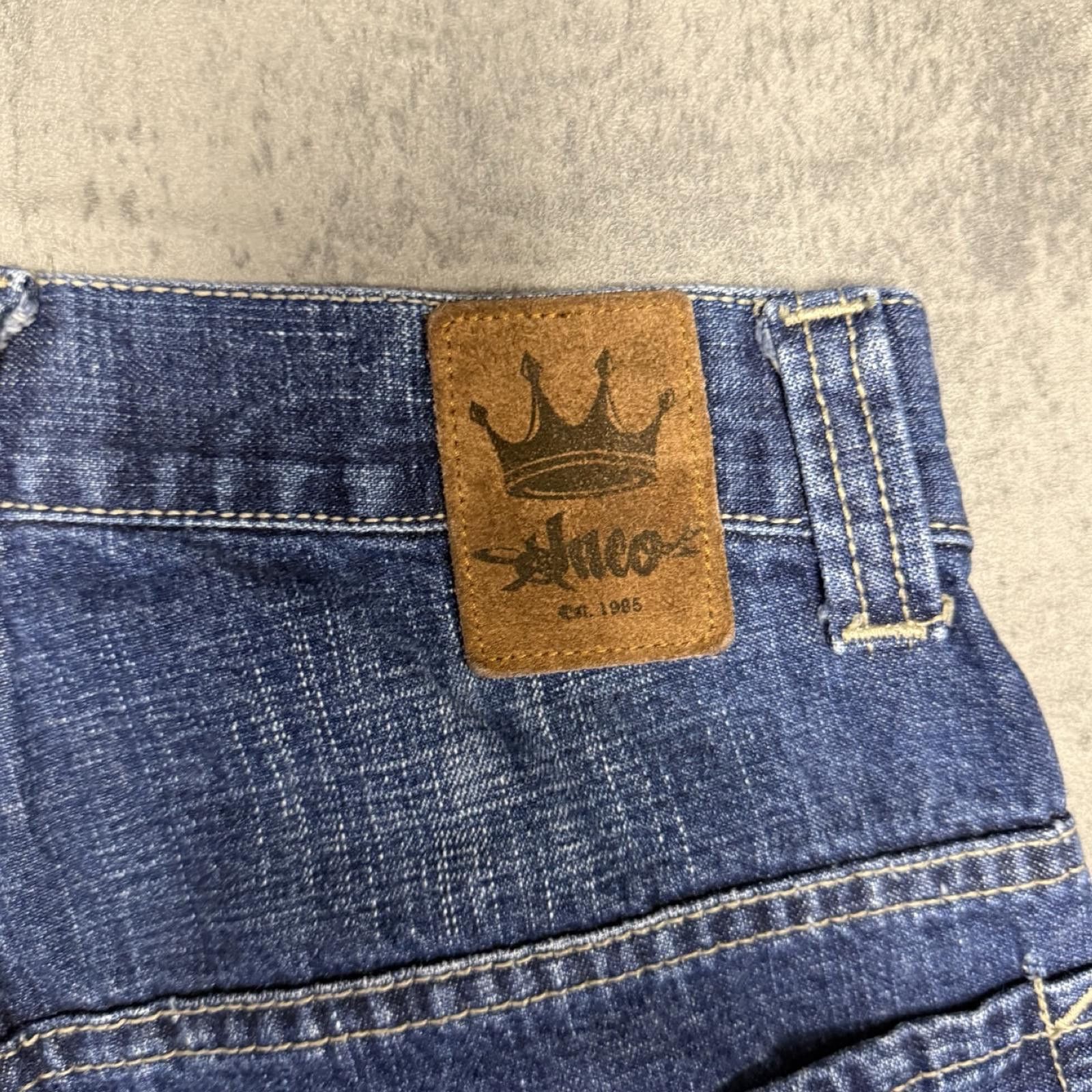JNCO Y2K JNCO Crown Jeans -- 29 x 30 -- Size US 29 - 6 Thumbnail