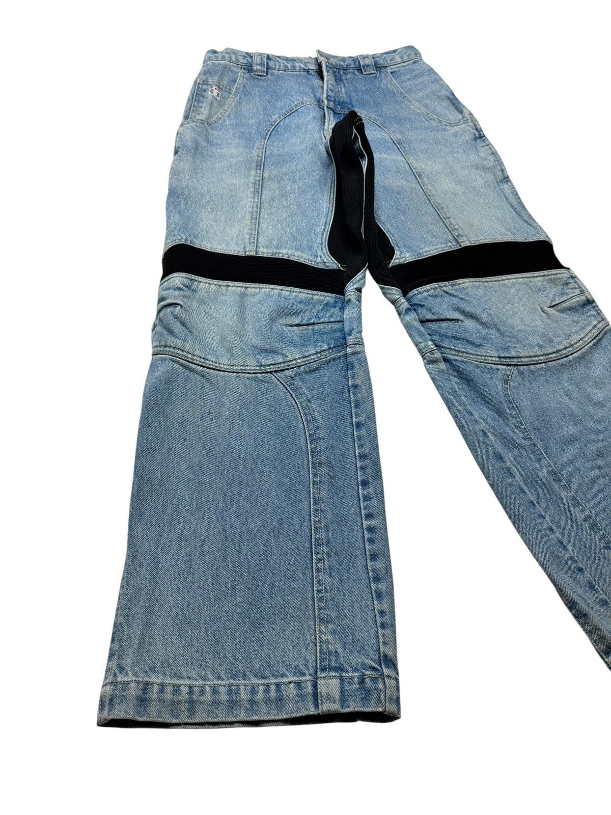 Vintage Y2K ICON Denim Moto Recon Pants Size US 30 / EU 46 - 4 Thumbnail