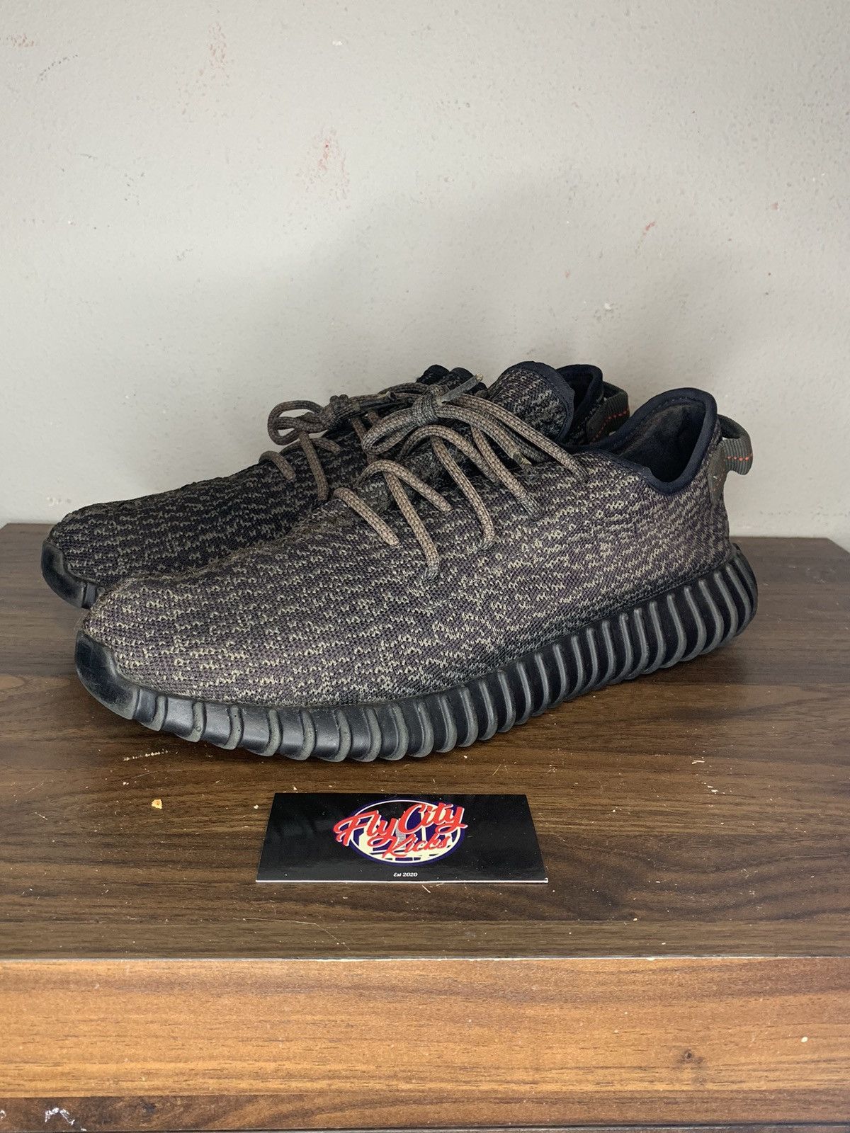 Adidas × Yeezy Adidas Yeezy 350 Pirate Black 2015 Size US 13 / EU 46 - 5 Thumbnail