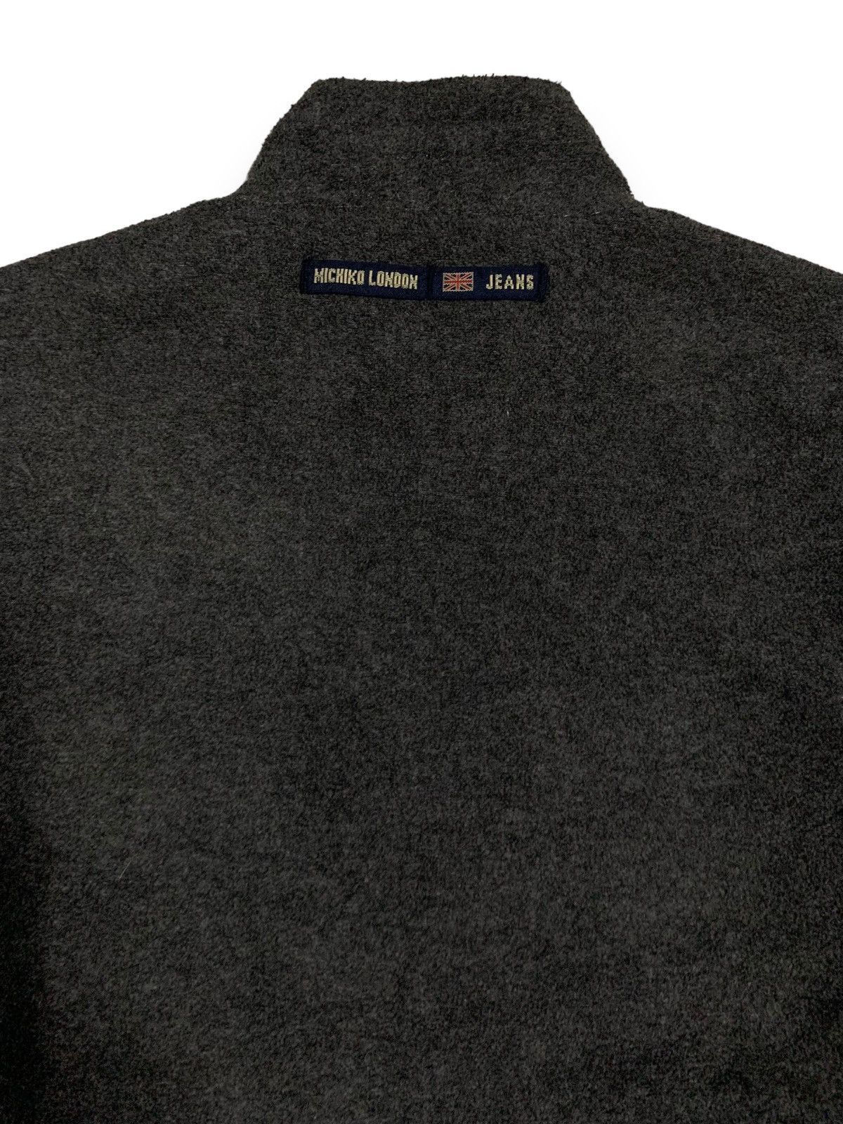 Michiko Koshino London Vintage Michiko London Jeans Reversible Fleece Core Jacket Size US L / EU 52-54 / 3 - 21 Thumbnail