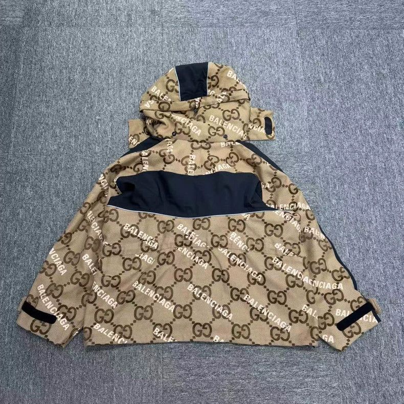 Gucci Gucci Balenciaga co-branded windbreaker jacket 2502-Nextarr Size US XS / EU 42 / 0 - 4 Thumbnail