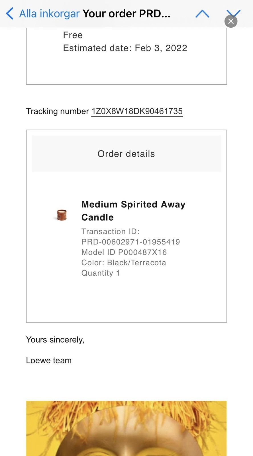 Loewe Loewe x Spirited Away scented Candle Home Decor Size ONE SIZE - 12 Thumbnail