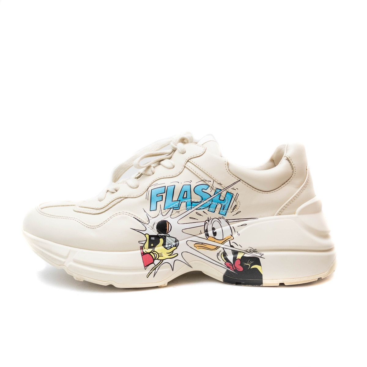 Gucci Gucci Men's Disney x GUCCI Rhyton Donald Duck Sneakers SZ:7 Size US 6.5 / EU 39-40 - 2 Thumbnail