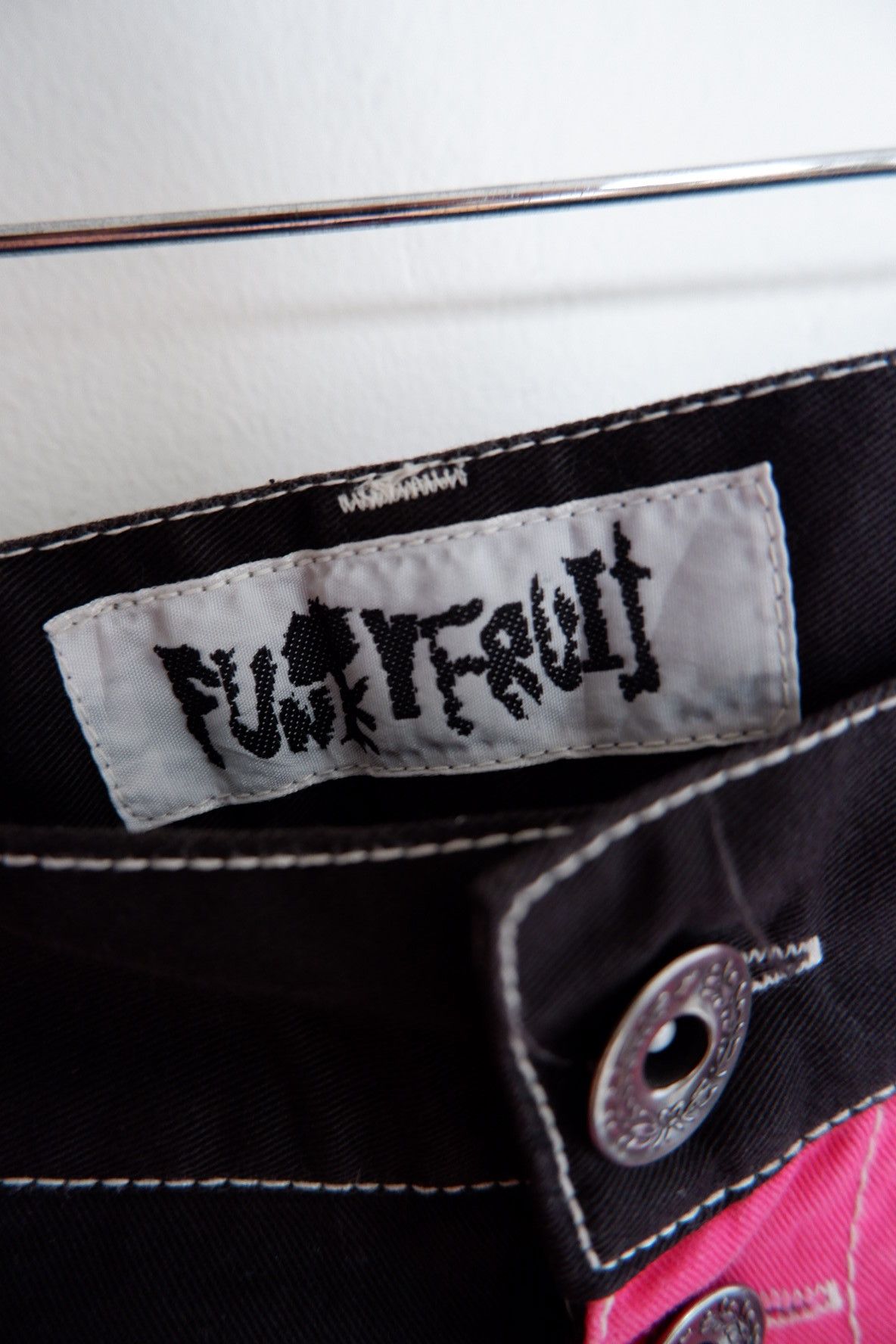 20471120 Punk Harajuku Style Funky Fruit Double Waist Pants Size US 32 / EU 48 - 7 Thumbnail