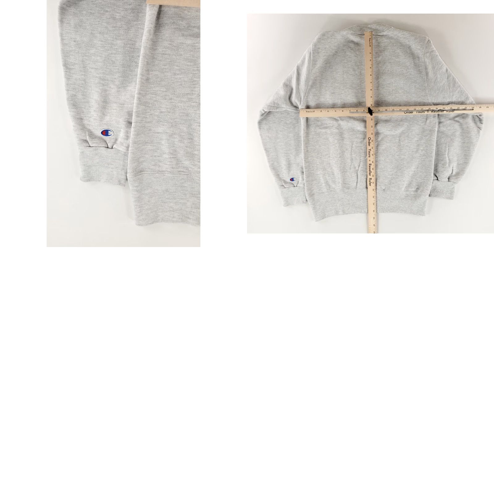 Champion VINTAGE Champion MIT Crew Neck Sweatshirt Gray Embroidered Mens M 90s Size US M / EU 48-50 / 2 - 8 Thumbnail