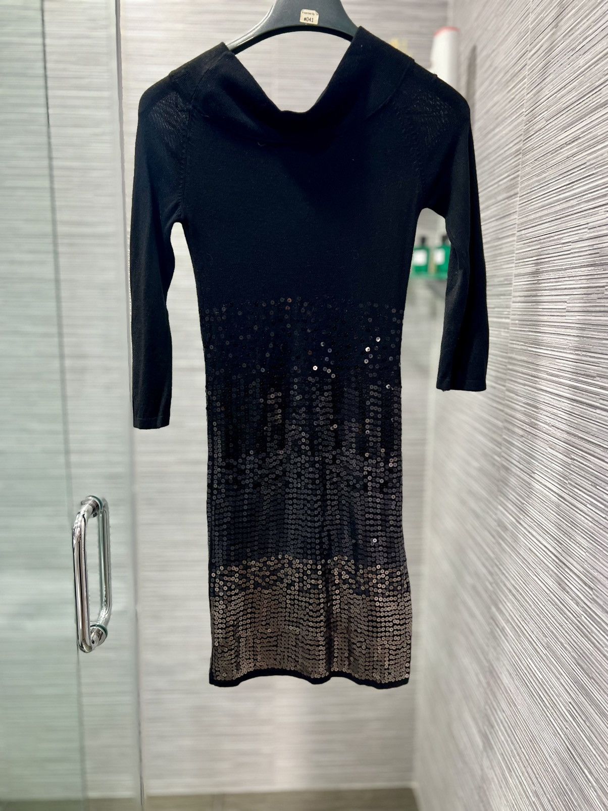 Guess GUESS Women Black Long Sleeve Off Shoulder Above The Knee Size XS / US 0-2 / IT 36-38 - 9 Thumbnail