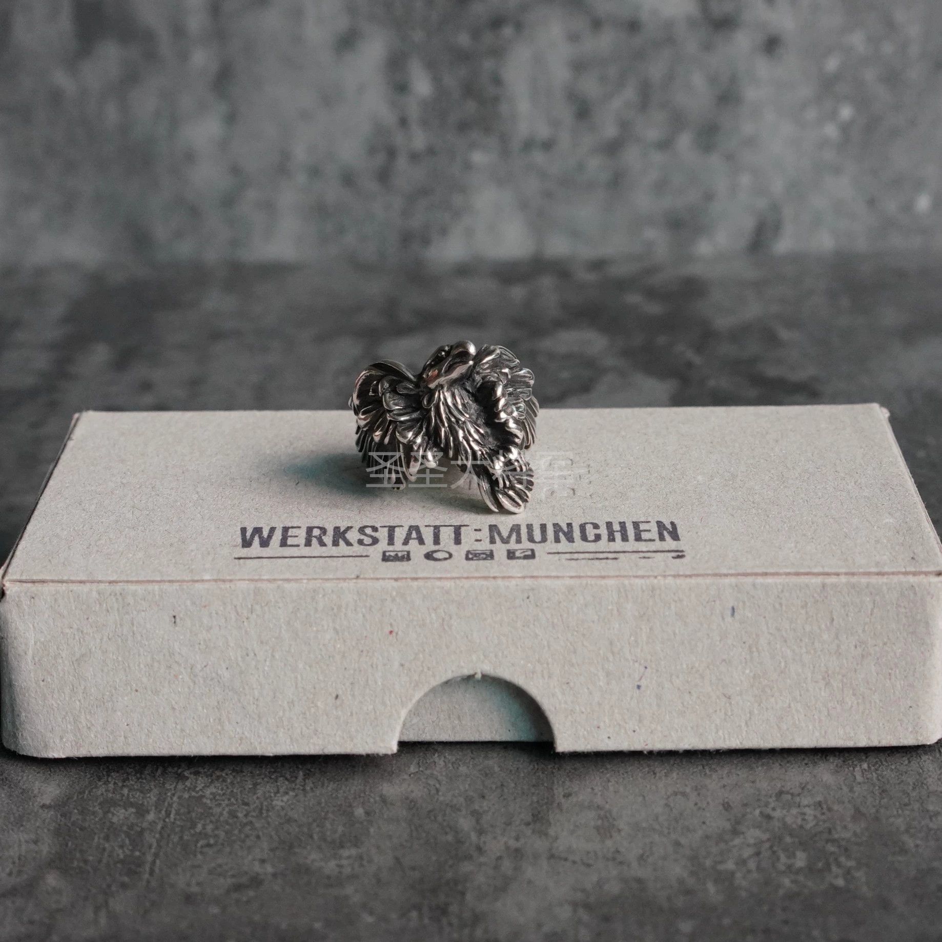 Werkstatt Munchen Werkstatt Munchen Discontinued Eagle Ring Size S New Size ONE SIZE - 4 Thumbnail