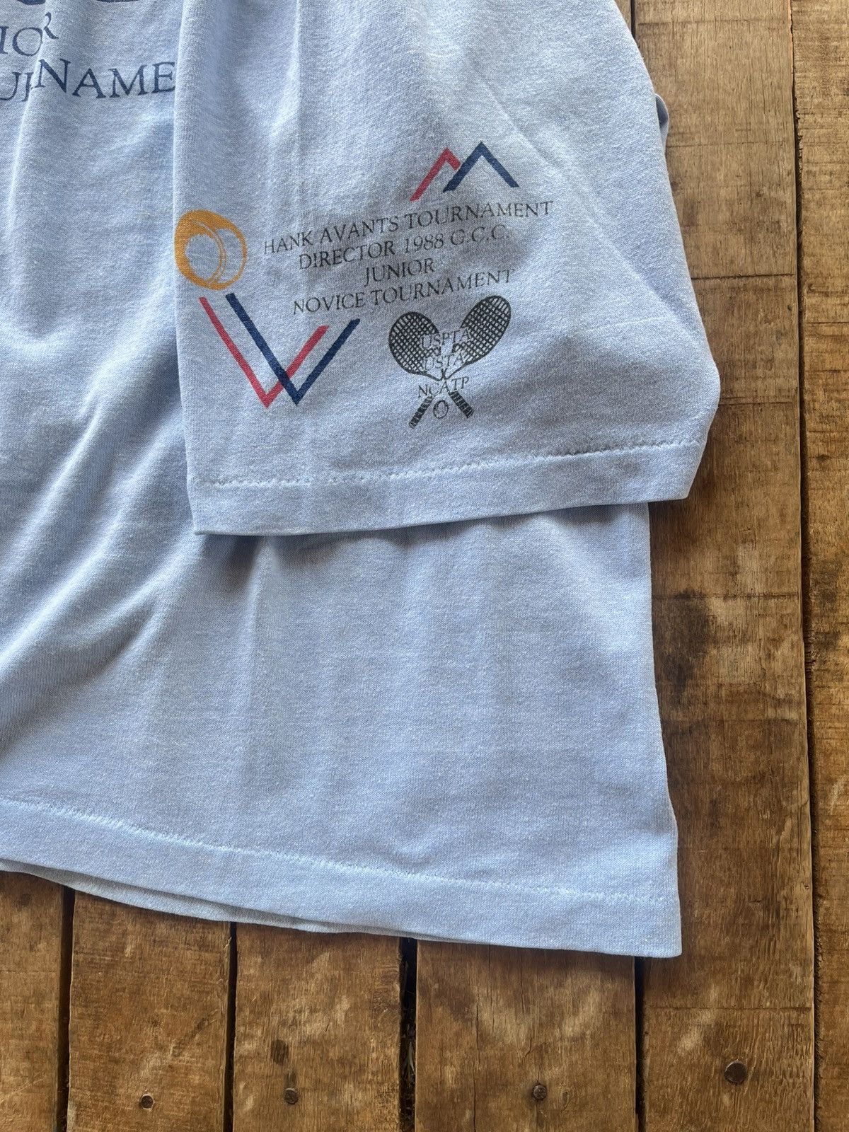 Vintage Vintage tee gaston club 80s’ Boxy Fit Size US L / EU 52-54 / 3 - 3 Thumbnail