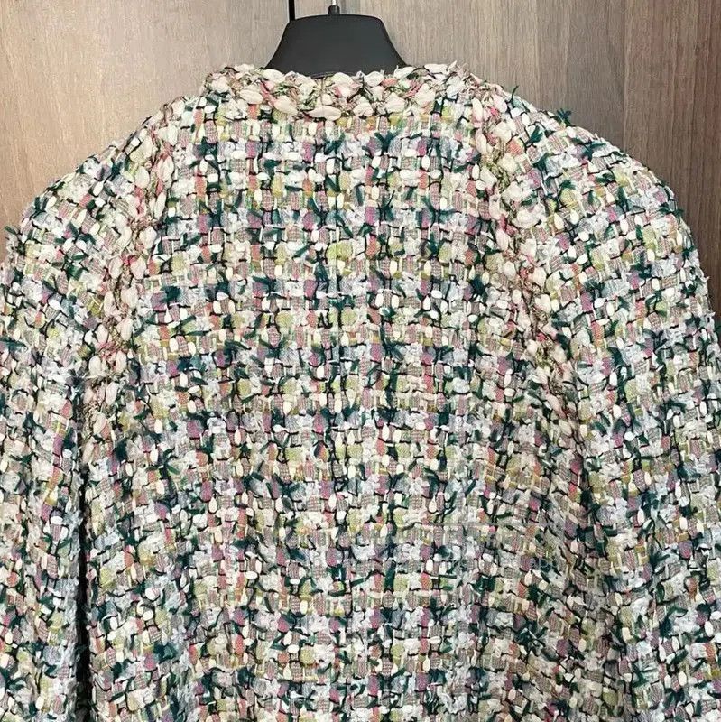 Chanel Chanel Green Women's Jacket Size XS . Size XS / US 0-2 / IT 36-38 - 8 Thumbnail