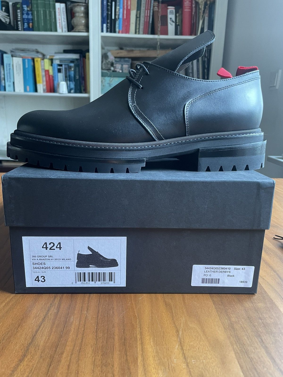 424 424 inc Derby Shoes Size US 10 / EU 43 - 1 Thumbnail