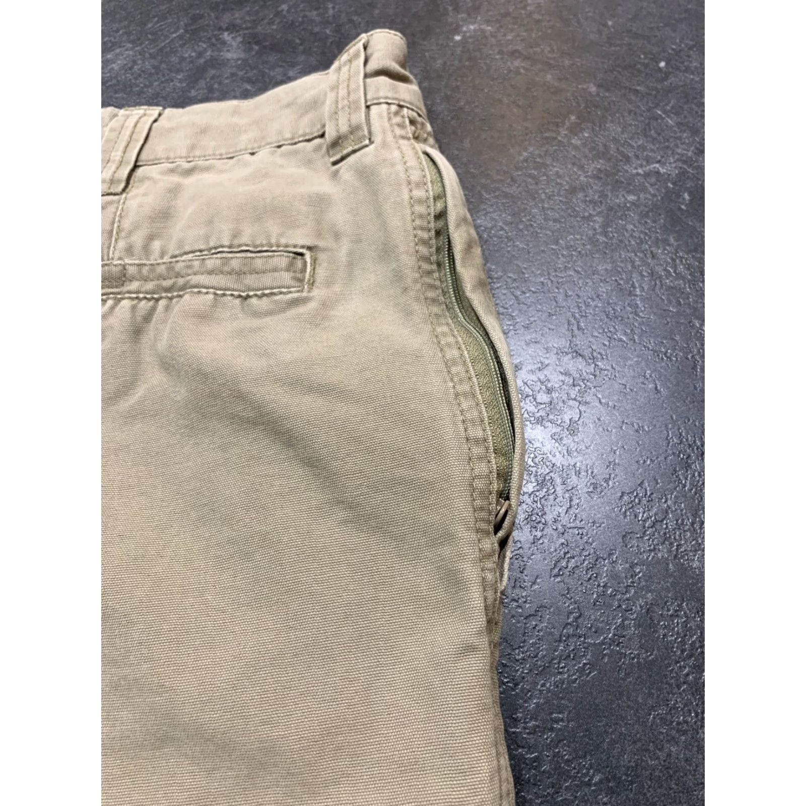 Vintage VINTAGE Columbia Mens Cargo Pants Size 38x33 Khaki Canvas Outdoor Workwear Straight Fit Size US 38 / EU 54 - 4 Thumbnail