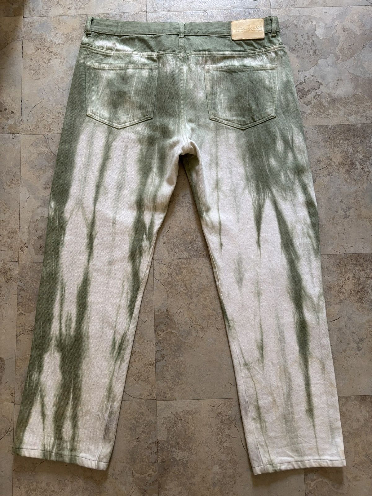 Louis Vuitton SS19 Louis Vuitton Plain Rainbow Tie Dyed Jeans Size US 34 / EU 50 - 2 Thumbnail