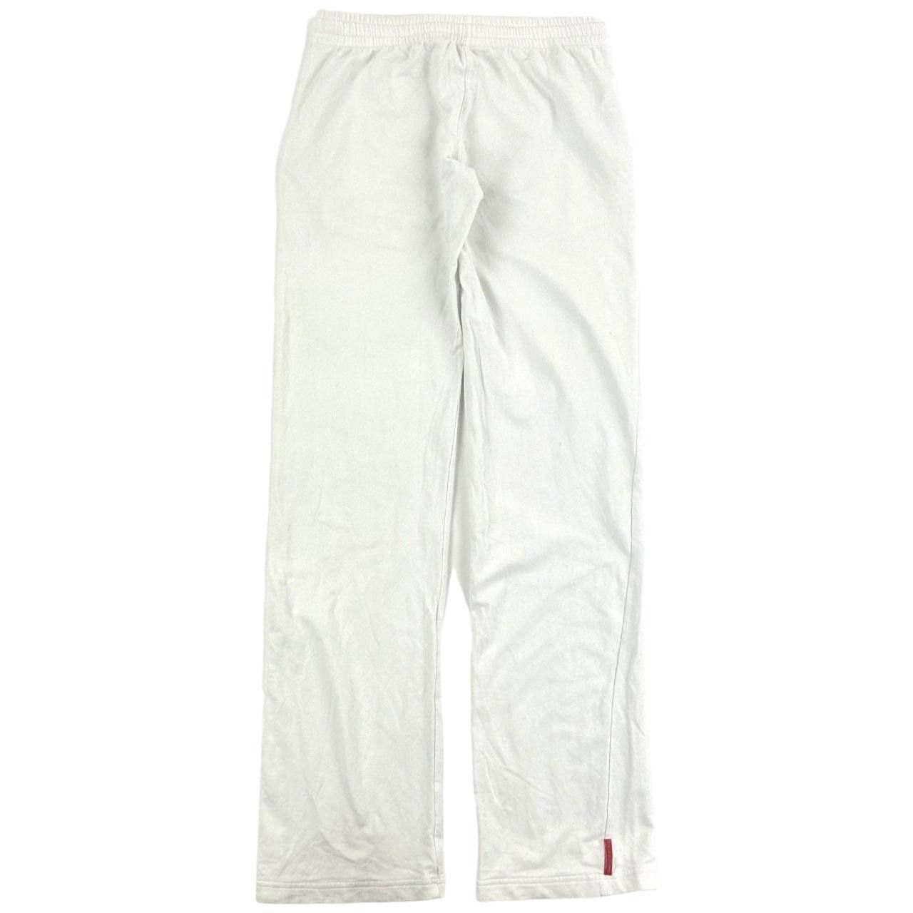 Image of Vintage Prada Sport Joggers Size W30 in White, Men's