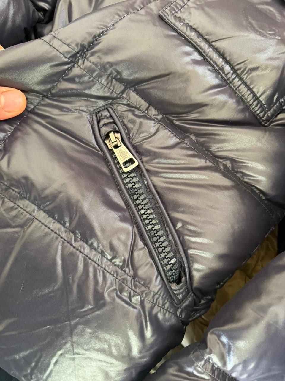 Moncler Moncler Mens Jacket 0 Xs Purple Branson Down Puffer Size US XS / EU 42 / 0 - 14 Thumbnail