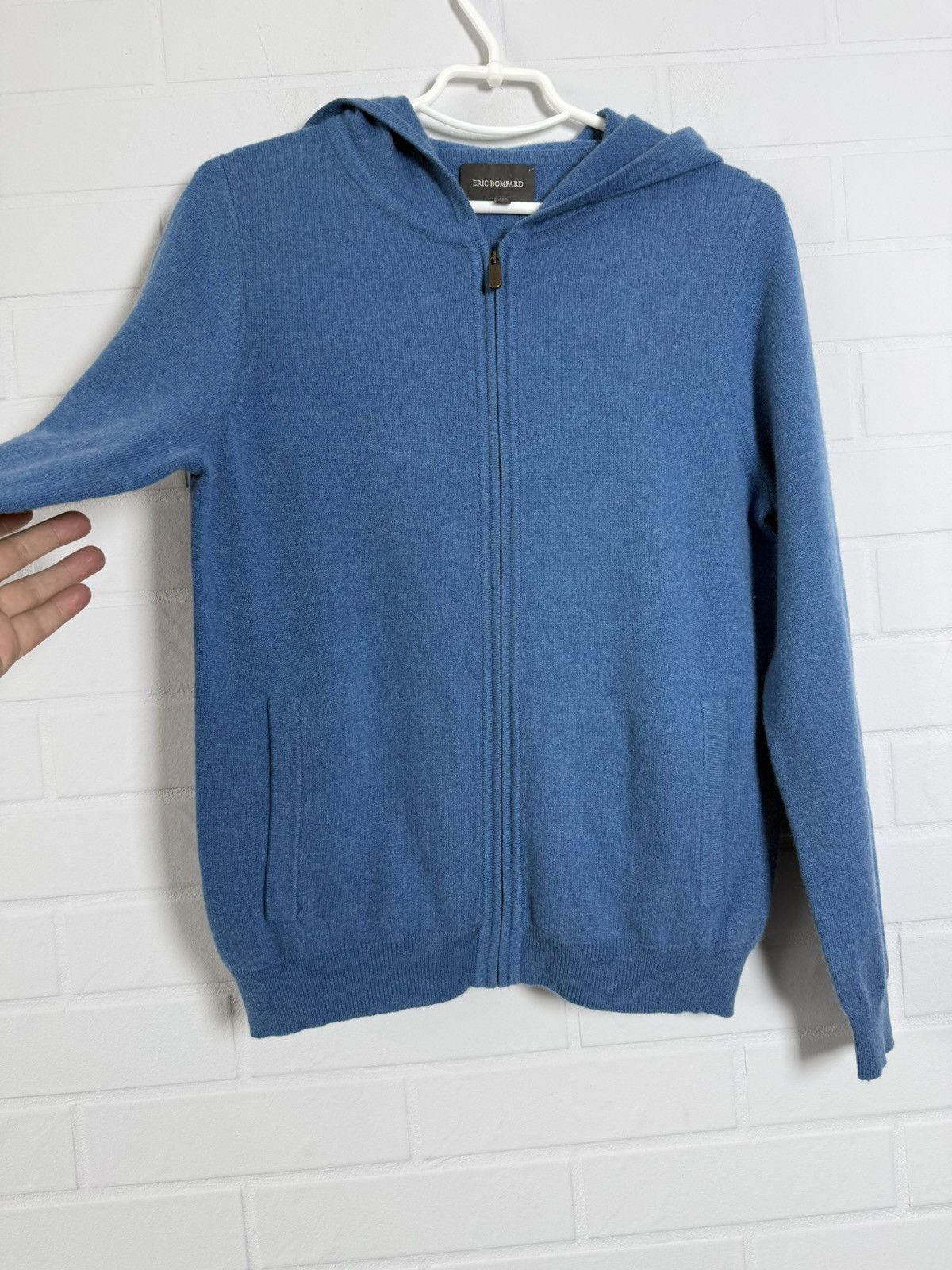 Other ERIC BOMPARD Women's Zip Hooded Cardigan Cachemire Size L Size L / US 10 / IT 46 - 2 Thumbnail