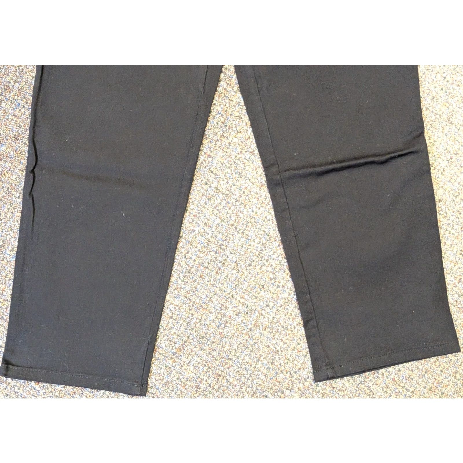 Gloria Vanderbilt VINTAGE Gloria Vanderbilt Amanda Classic Fit 16W Short Mid Rise Womens Black Jeans #120925 BL Size 38" / US 16 / IT 52 - 3 Thumbnail
