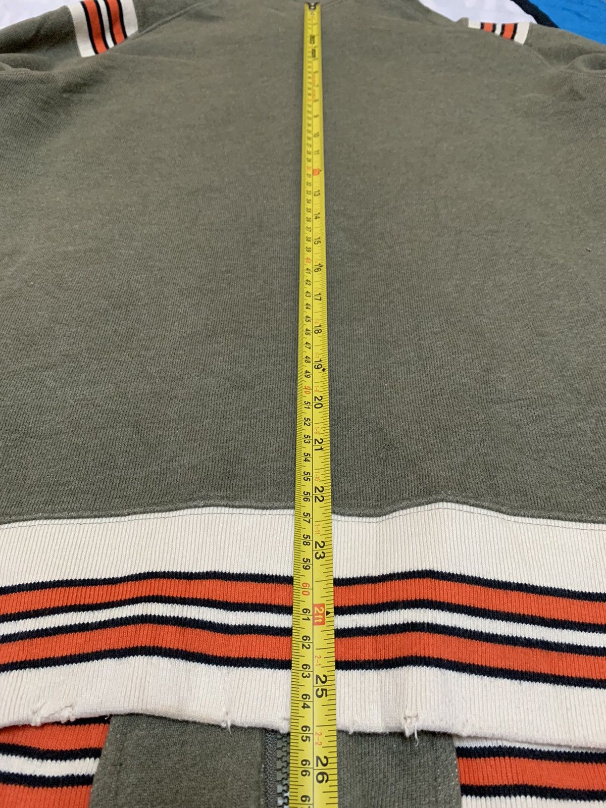 Adidas × Diesel Diesel Sweater Distressed Vtg Streetwear Olive Green Size US M / EU 48-50 / 2 - 17 Thumbnail