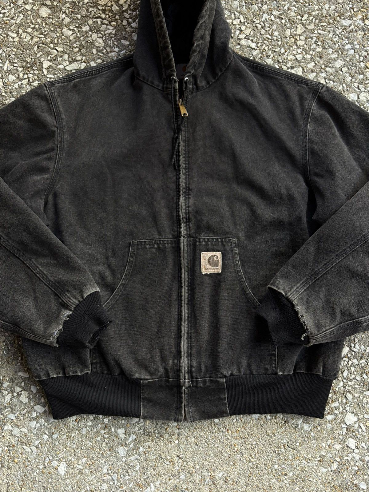 Carhartt Onyx Carhartt Active Jacket Black Carhartt Hooded Jacket ONX Size US XL / EU 56 / 4 - 2 Thumbnail