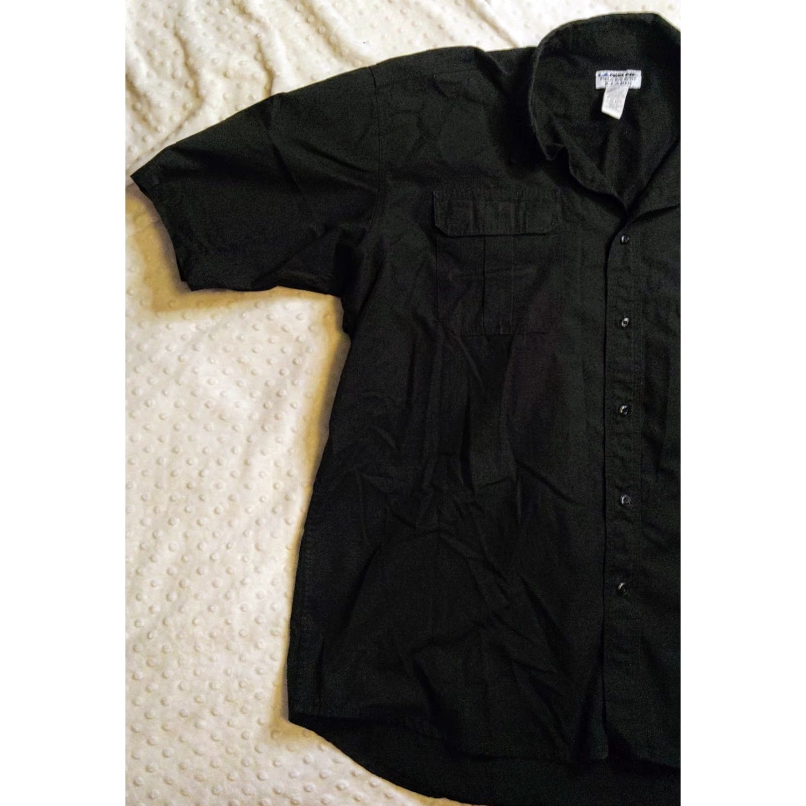 Vintage VINTAGE LA Police Gear Short Sleeve Button-Up Tactical Field Shirt Mens XL Black Size US XL / EU 56 / 4 - 3 Thumbnail