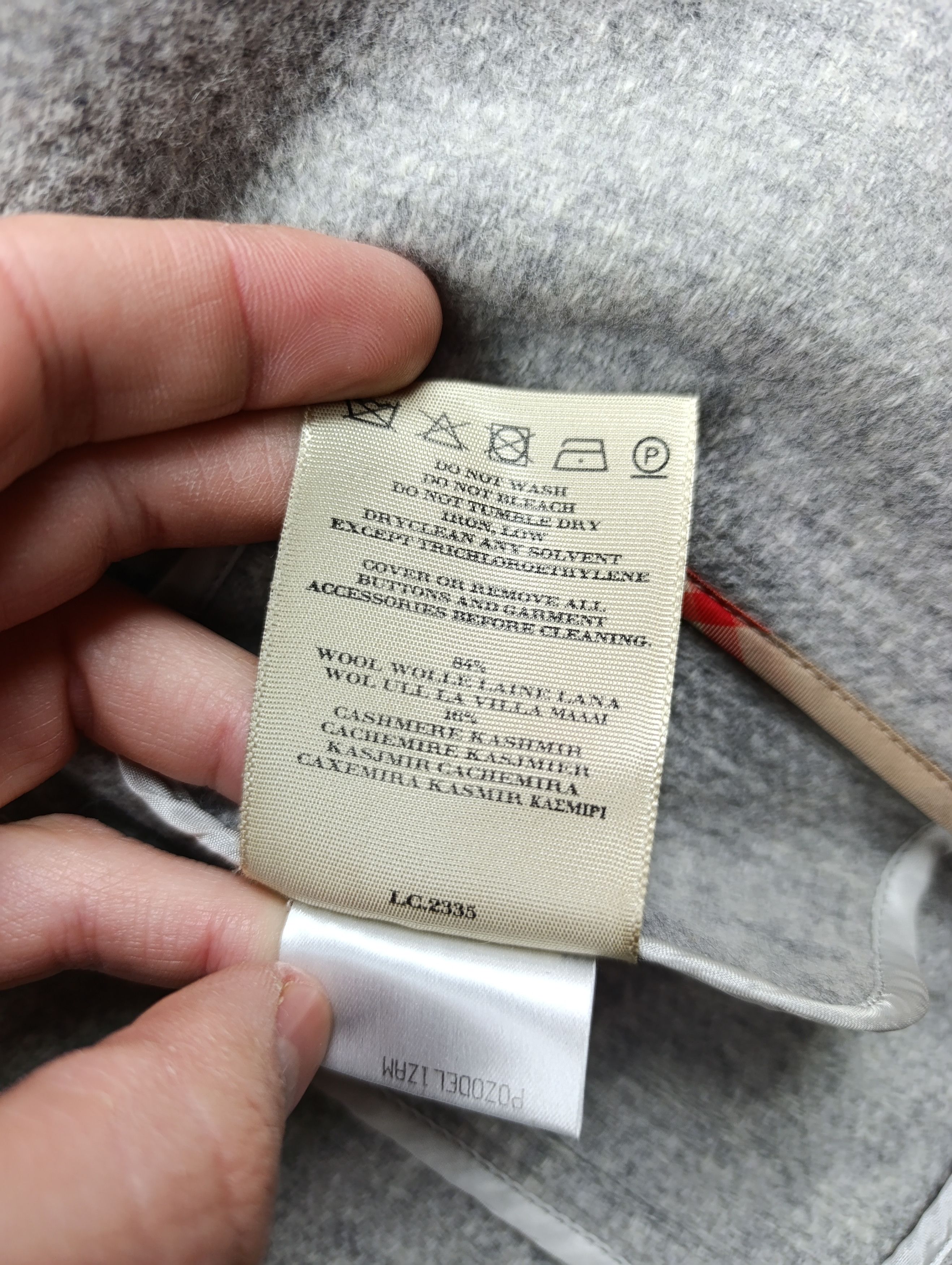 Burberry Burberry London Womens Wool Cashmere Slim Fit Jacket Size M / US 6-8 / IT 42-44 - 21 Thumbnail