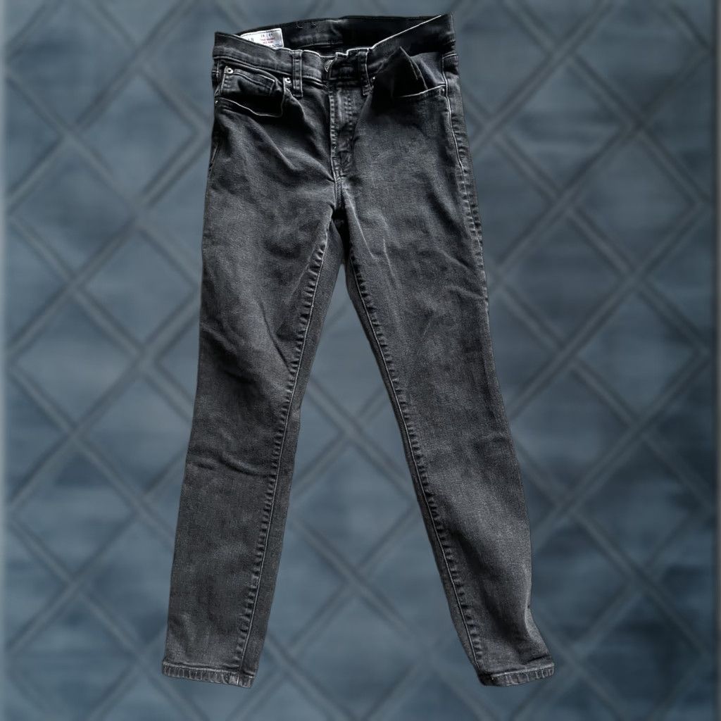 Gap Gap Jeans 28 / 6R Regular Women Black Wash Stretch Denim Skinny Pants Size 28" / US 6 / IT 42 - 1 Thumbnail