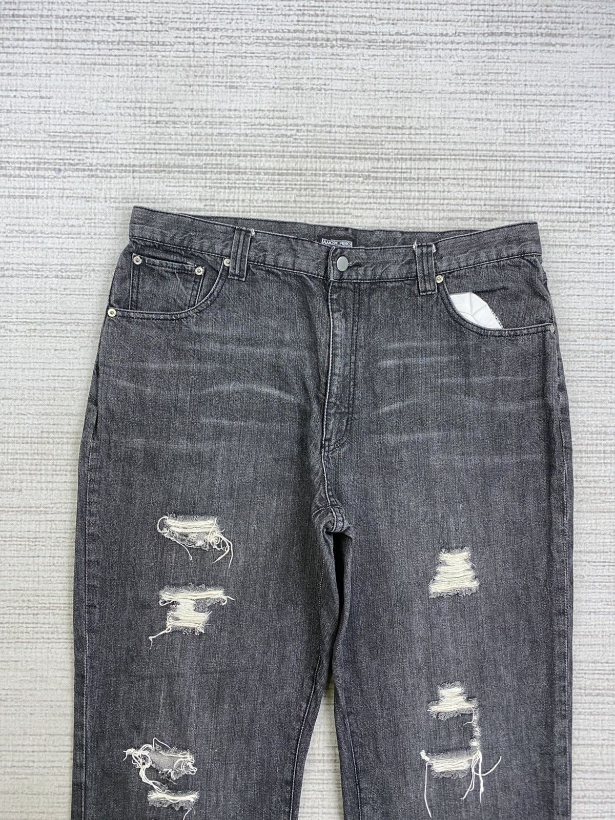 If Six Was Nine × Japanese Brand × Vintage Vintage Amore Puro Double Waist Pocket Pants Size US 38 / EU 54 - 7 Thumbnail