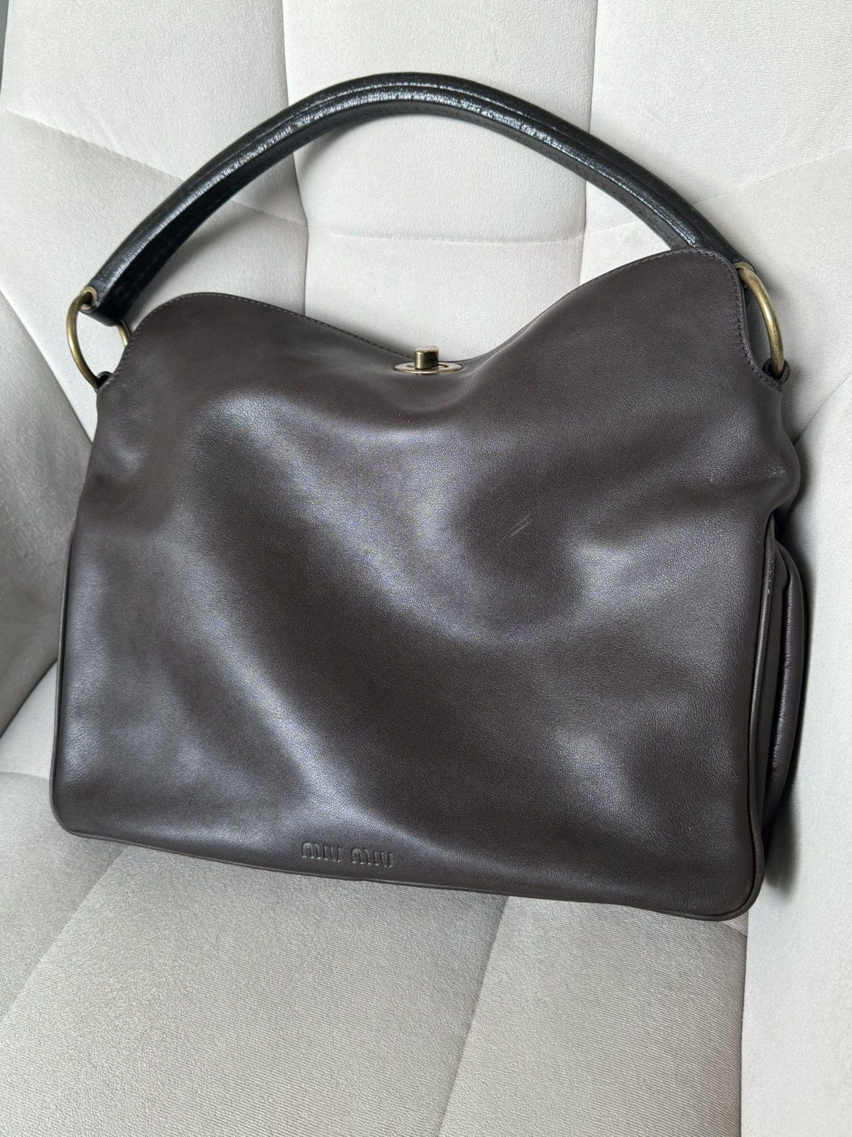 Miu Miu Miu Miu vintage leather bag Size ONE SIZE - 3 Thumbnail