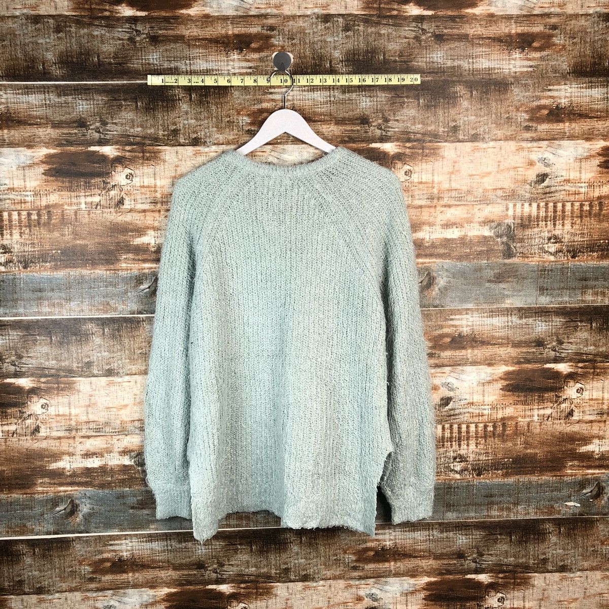Homespun Knitwear × Japanese Brand DLL Earth Music & Econology Mint Knitwear #C071 Size M / US 6-8 / IT 42-44 - 12 Thumbnail