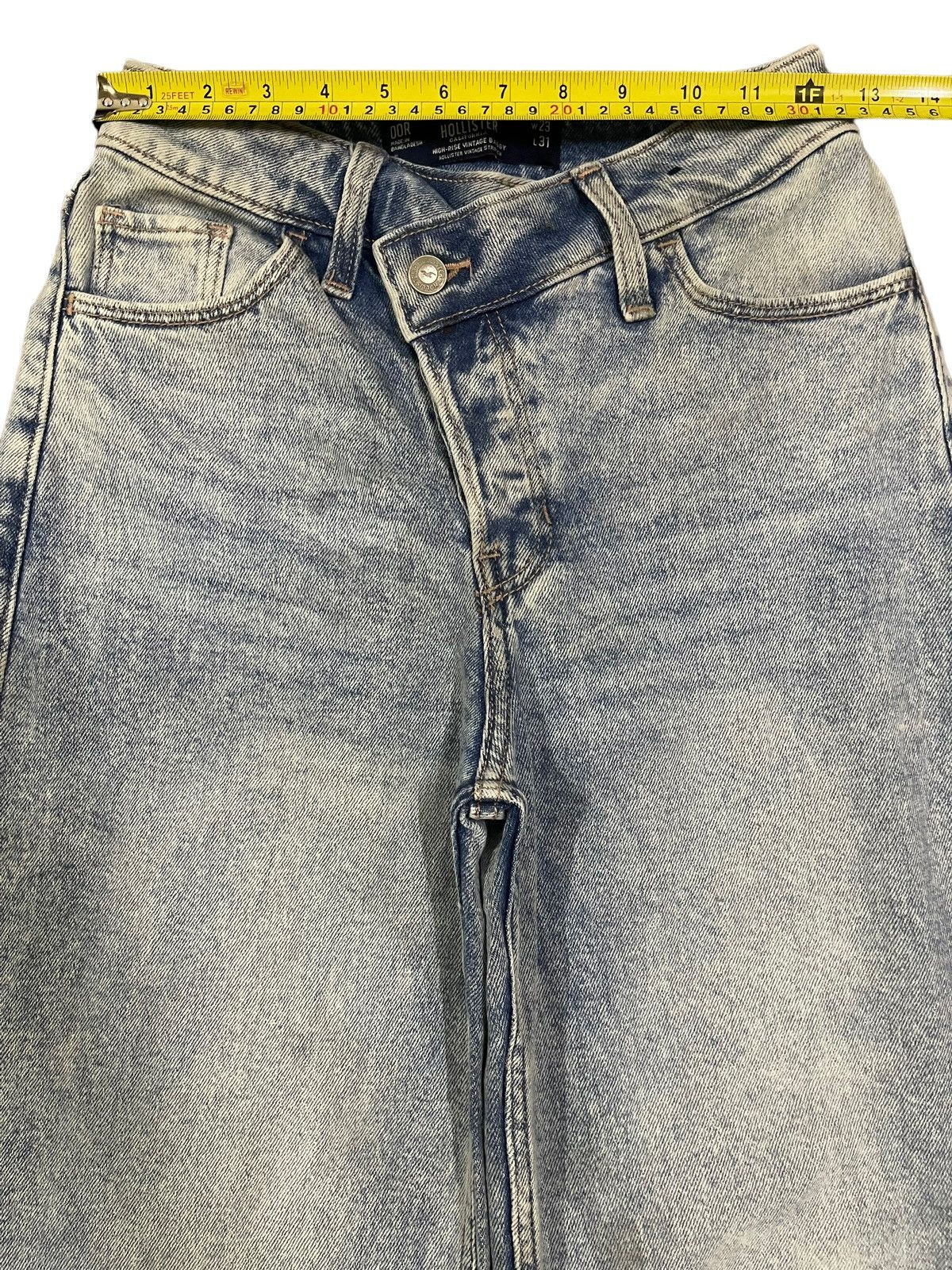 Japanese Brand Vintage Japanese Brand Blue Wash Style Baggy Jeans Size 24" / US 00 / IT 34 - 9 Thumbnail