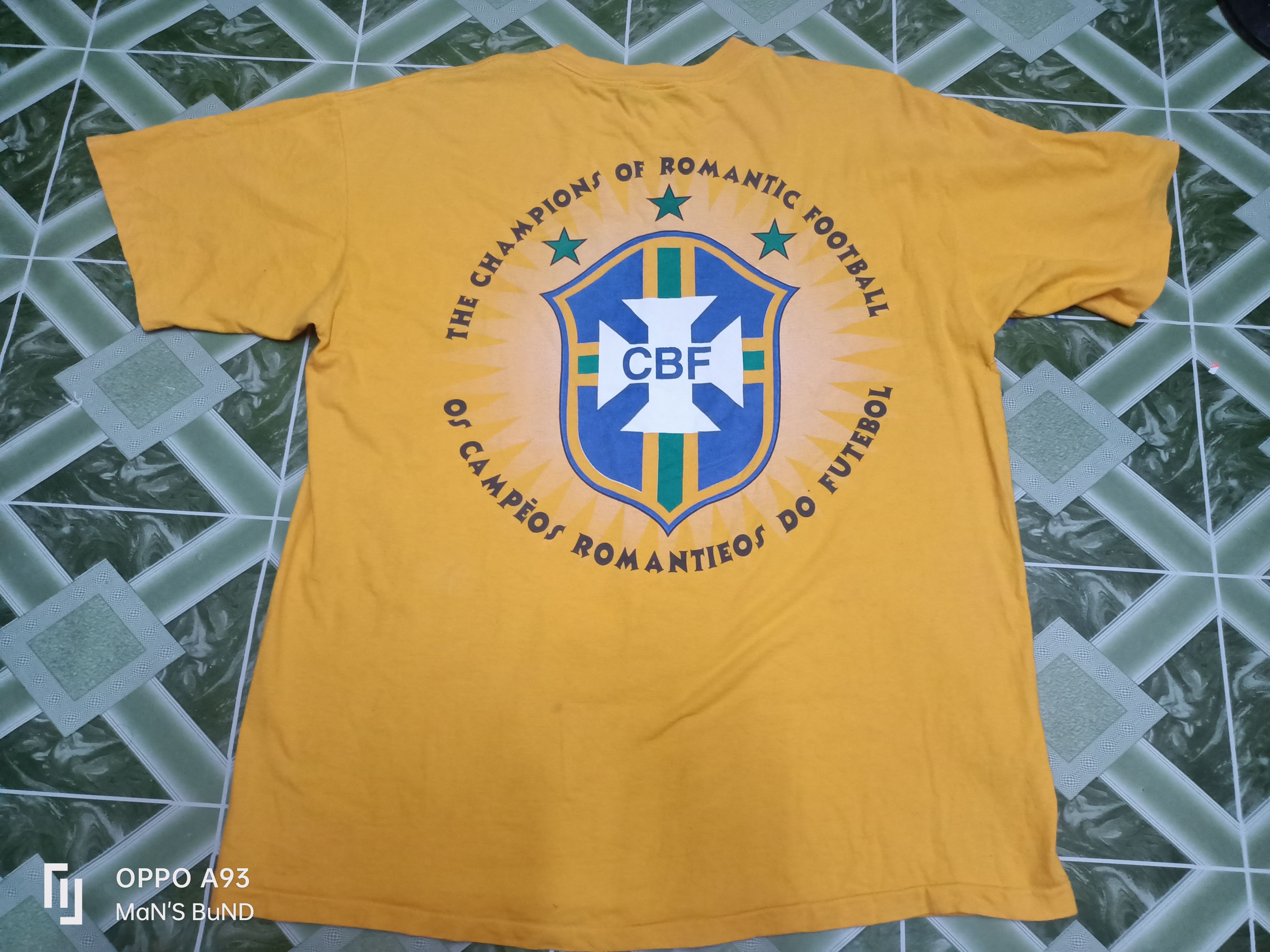Umbro × Vintage Vintage UMBRO BRASIL Champions Of Romantic Football Size US XL / EU 56 / 4 - 2 Thumbnail