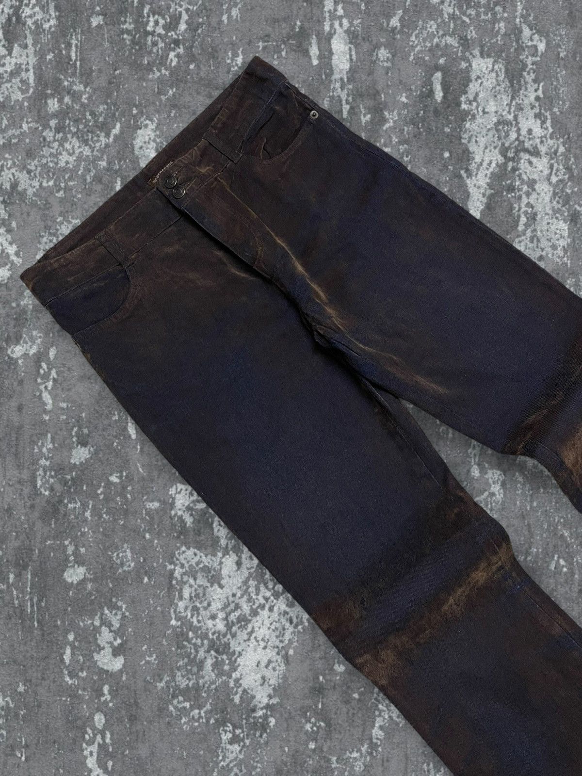 Japanese Brand Vintage 1990s Rare Japan Designer Weatherland Disco Denim Size US 29 - 7 Thumbnail
