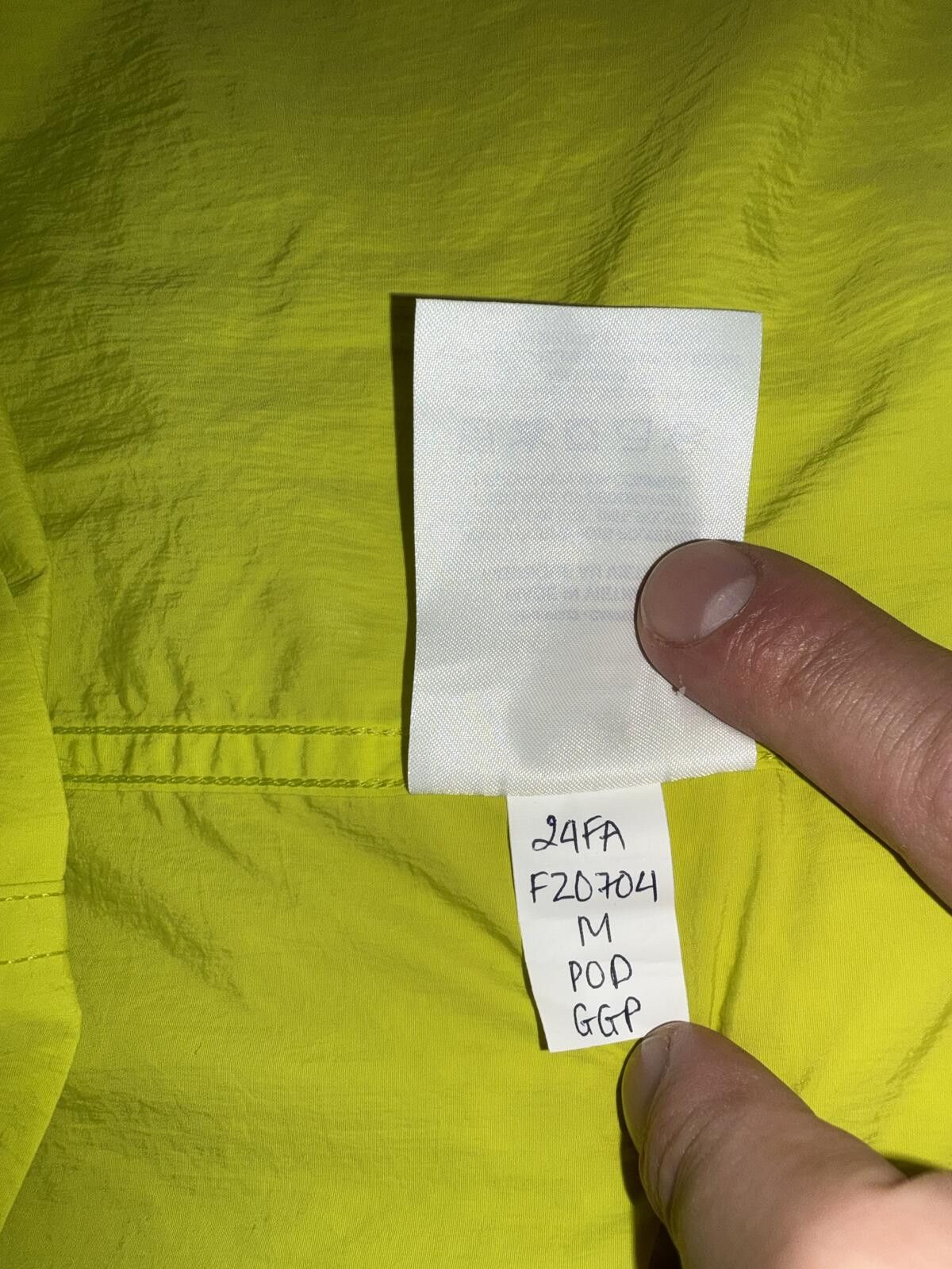 Nike Unreleased Nike Men’s Tech Pack Volt Varsity Jacket Sample Size US M / EU 48-50 / 2 - 11 Thumbnail