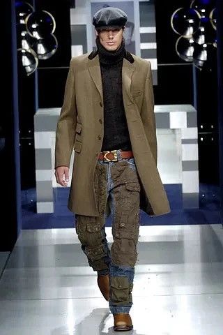 Dolce & Gabbana AW2005 Dolce & Gabbana hybrid patchwork cargo jeans Size US 35 - 3 Thumbnail