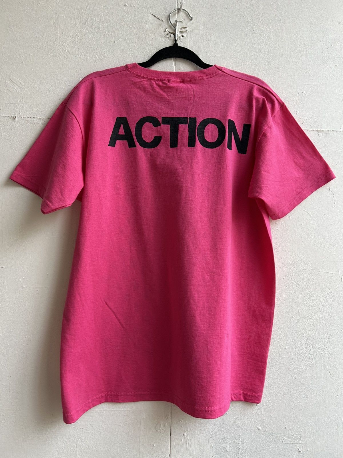 Fruit Of The Loom Fruit of the loom pink t shirt by Action Art Size L / US 10 / IT 46 - 3 Thumbnail