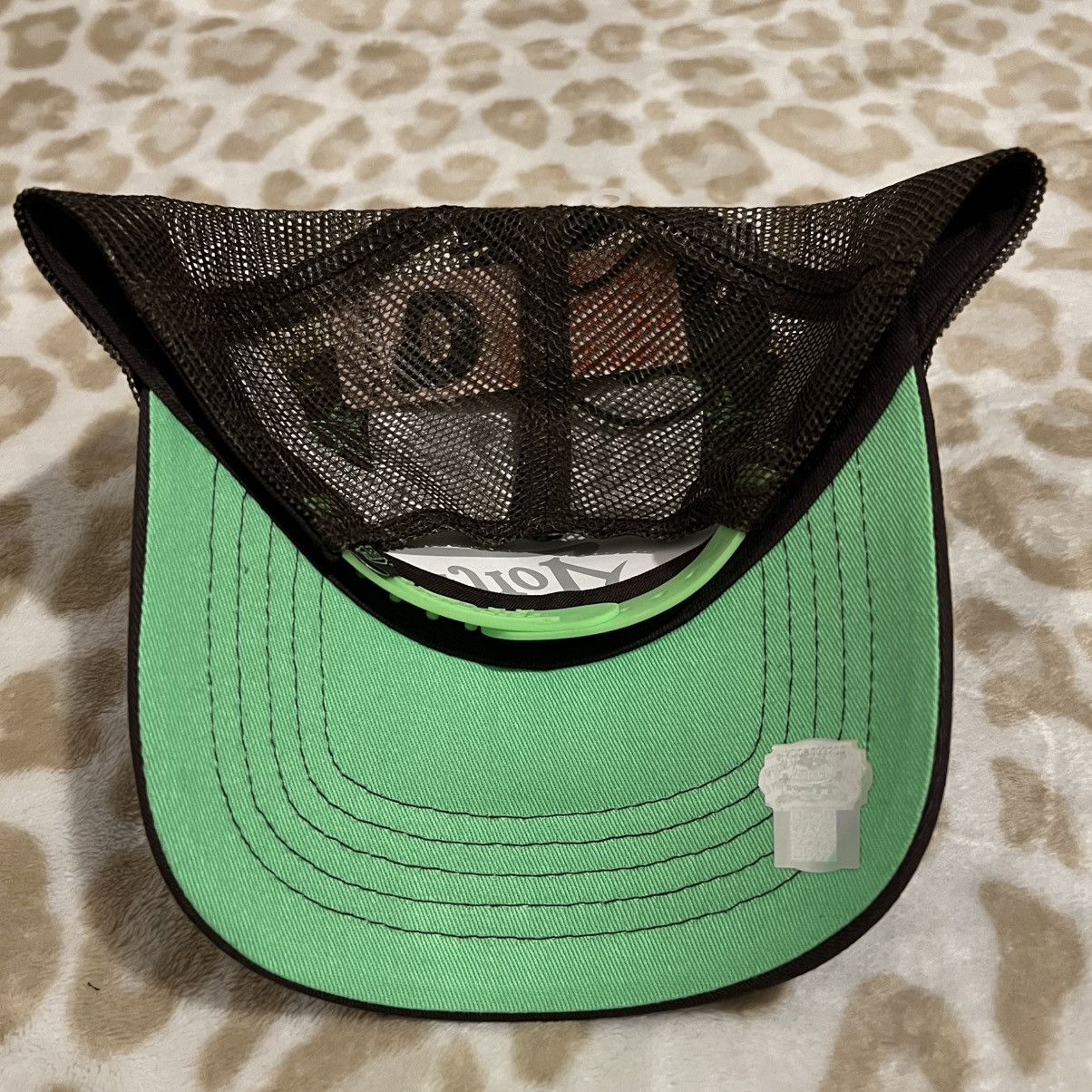 Von Dutch Von Dutch Green and Brown Trucker 90$ Retail Size ONE SIZE - 2 Thumbnail