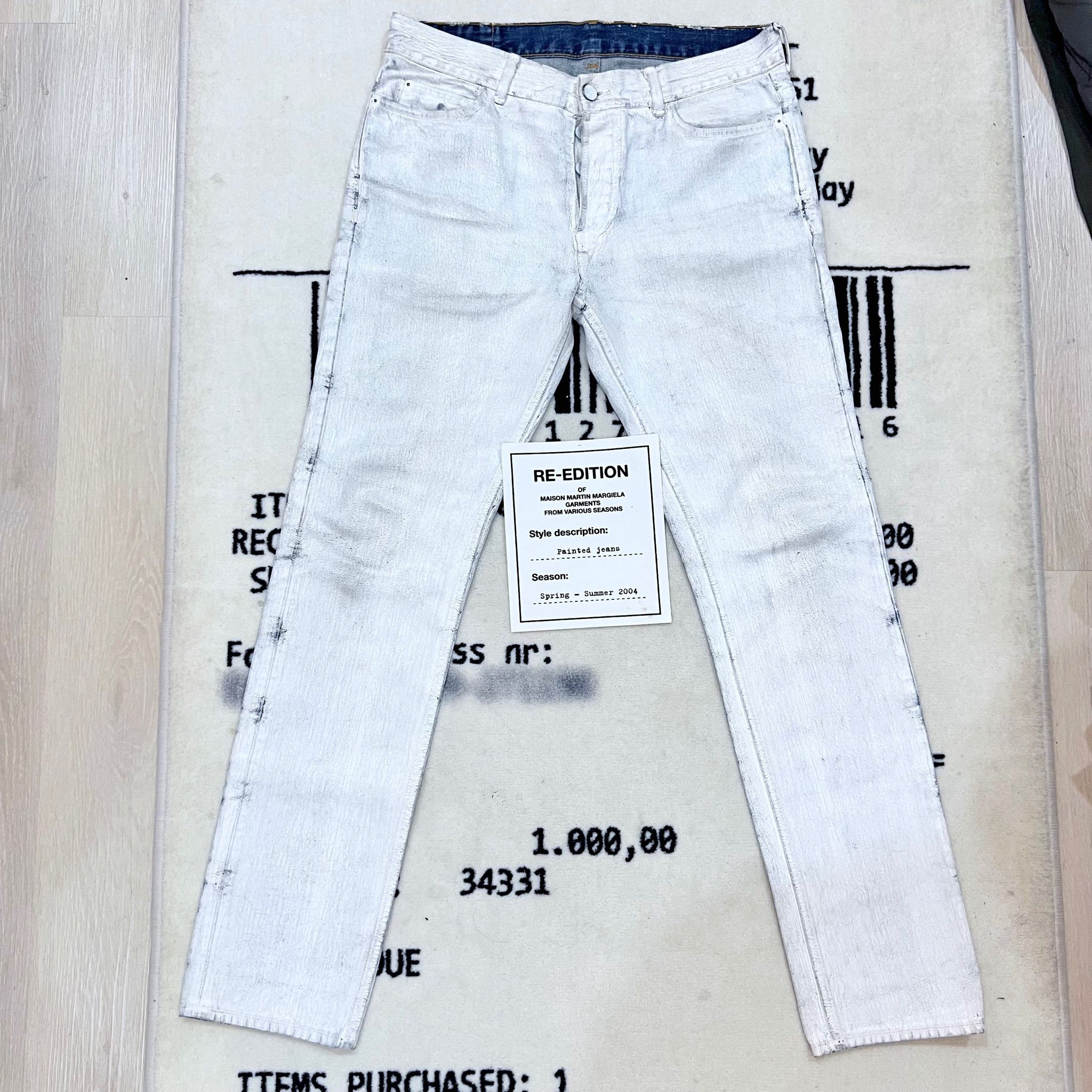 Maison Margiela Painted Jeans | Grailed