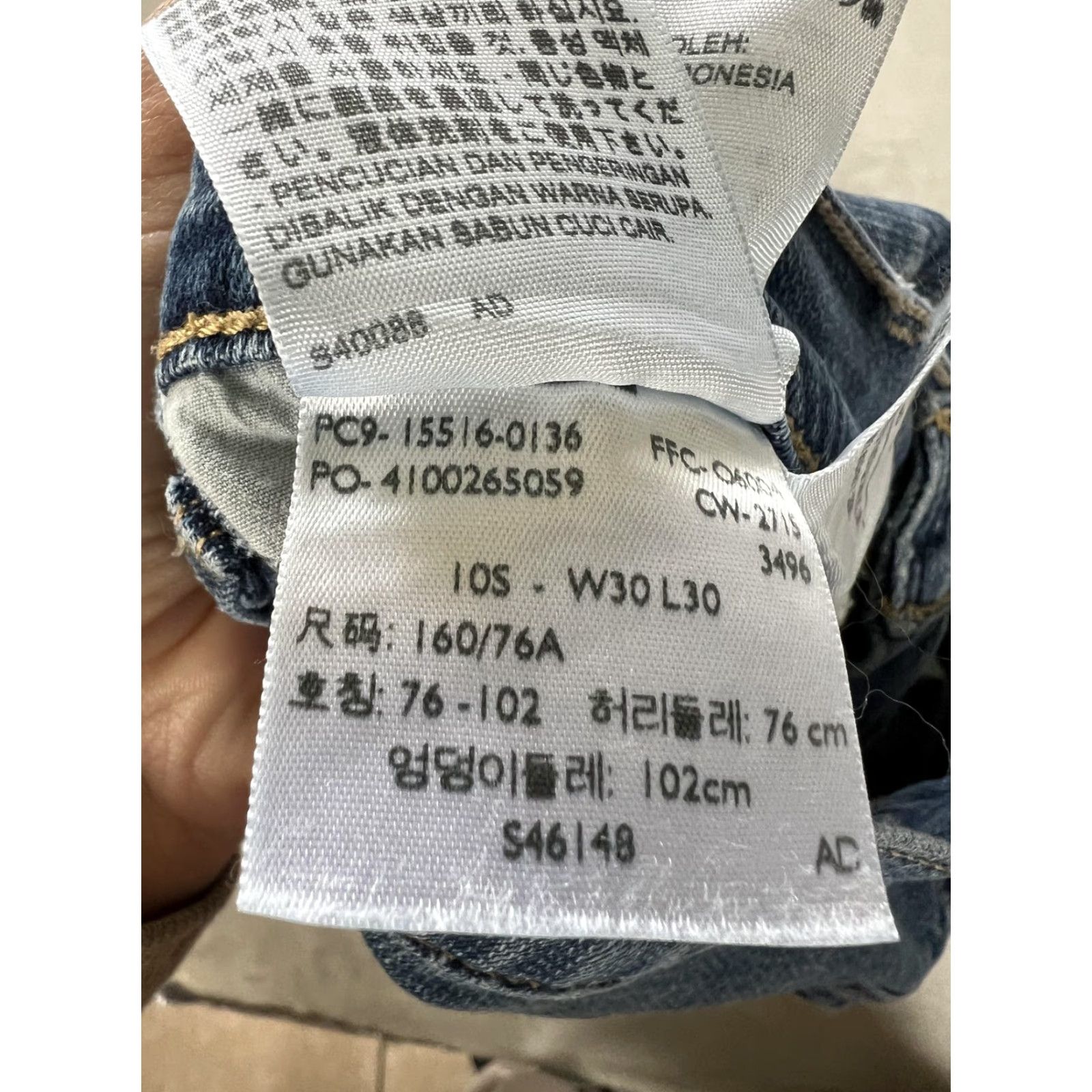 Levi's Levi's 515 Bootcut Jeans Women's 10 Blue Medium Wash Mid Rise Denim 30x30 Size 32" / US 10 / IT 46 - 3 Thumbnail