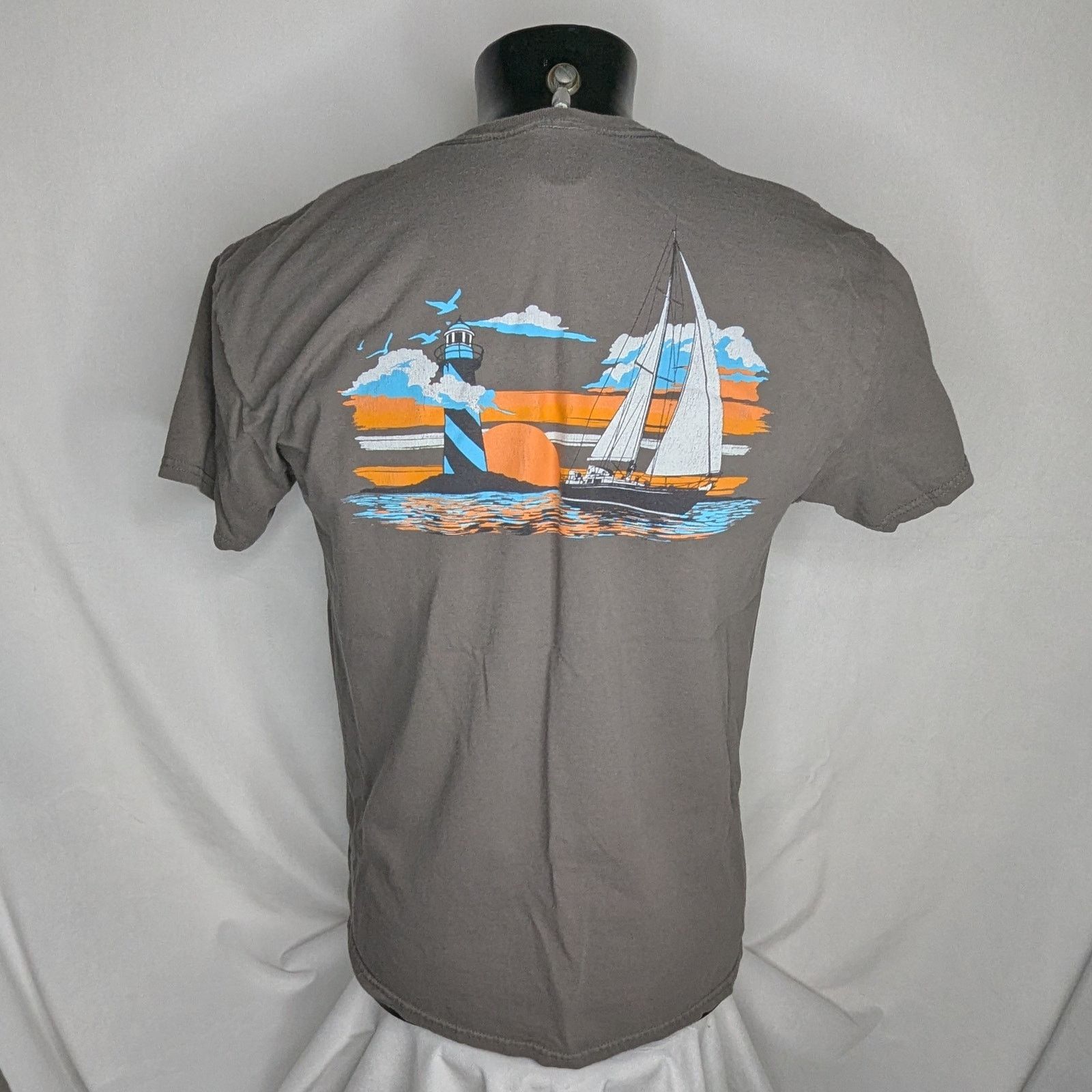 Croft & Barrow Croft Barrow Men's Graphic T-shirt for Men Large Gray Size US L / EU 52-54 / 3 - 3 Thumbnail