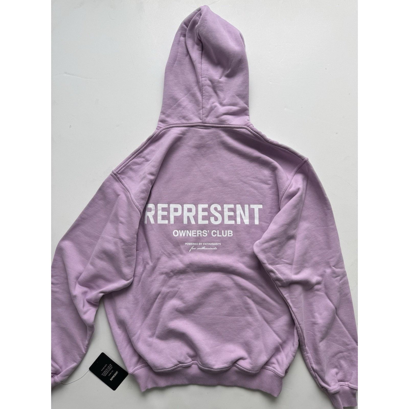 Represent Clo. Represent Owners Club Pastel Lilac Hoodie Men's Oversized Size US S / EU 44-46 / 1 - 1 Thumbnail