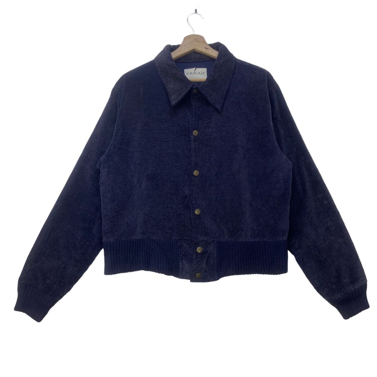 Farah Vintage 80s Farah Made in USA Cropped Jacket Size US S / EU 44-46 / 1 - 1 Thumbnail