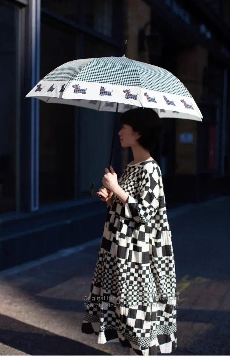 Other Valentino Black and white checkerboard silk wool blend kni Size M / US 6-8 / IT 42-44 - 5 Thumbnail