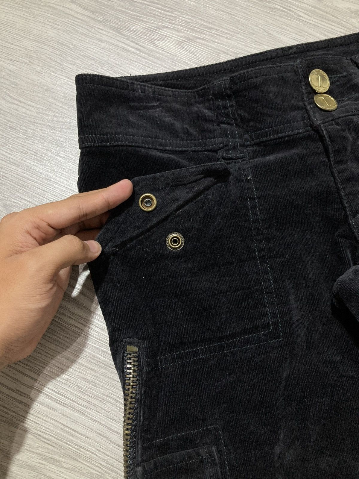 If Six Was Nine 2000s Manies Corduroy Anarchy Punk Vkei Lgb Style Pants Size US 28 / EU 44 - 18 Thumbnail