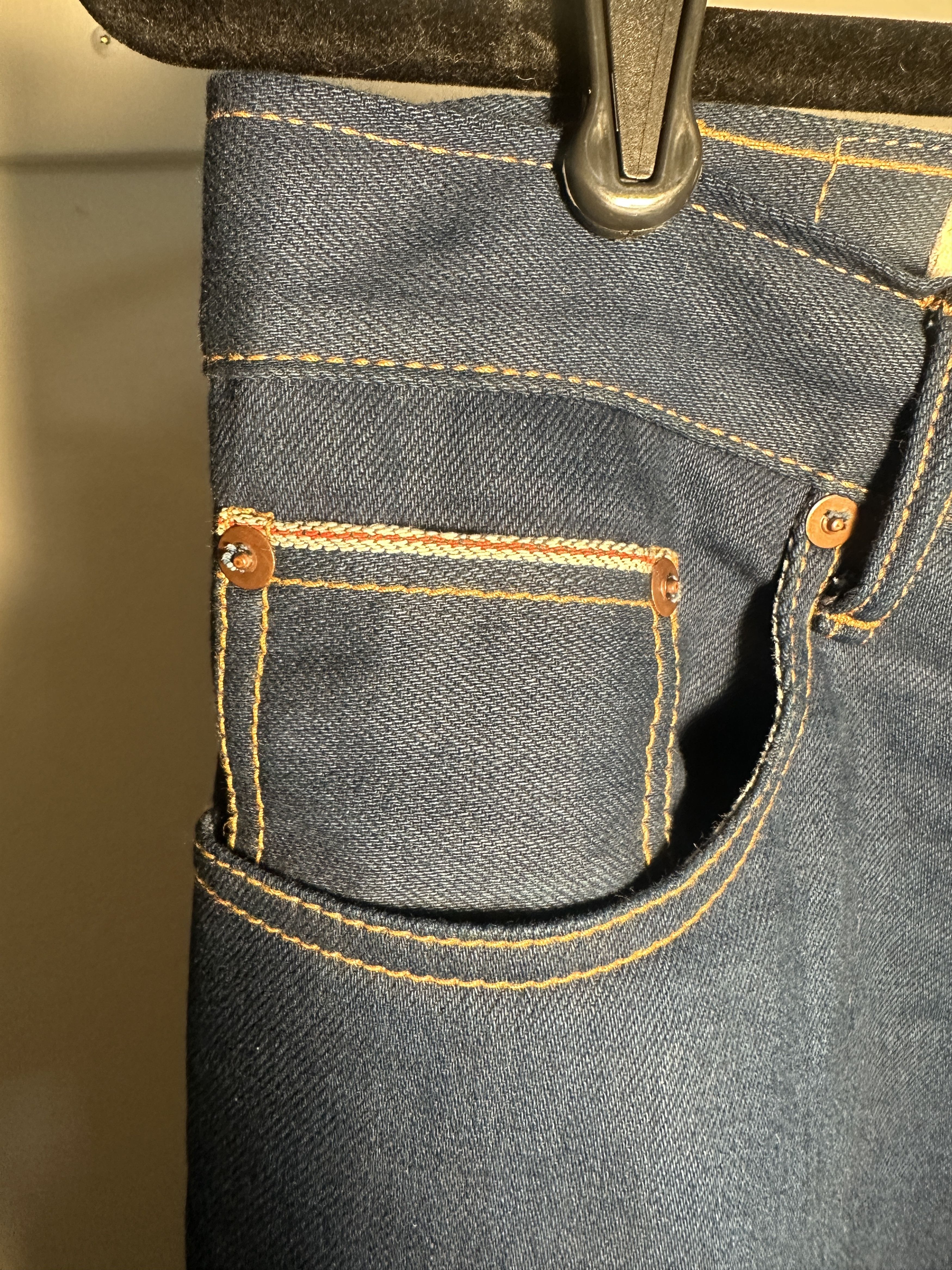 Other Nama Denim Custom Double Dipped Indigo Selvedge Jeans Size US 38 / EU 54 - 4 Thumbnail