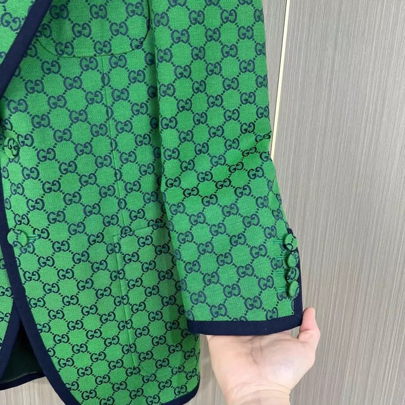 Gucci Gucci Full-print old-fashioned jacket 2504-Nextarrow Size US S / EU 44-46 / 1 - 4 Thumbnail