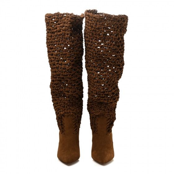 Yves Saint Laurent YSL Niki Suede boots Size US 10 / IT 40 - 2 Thumbnail