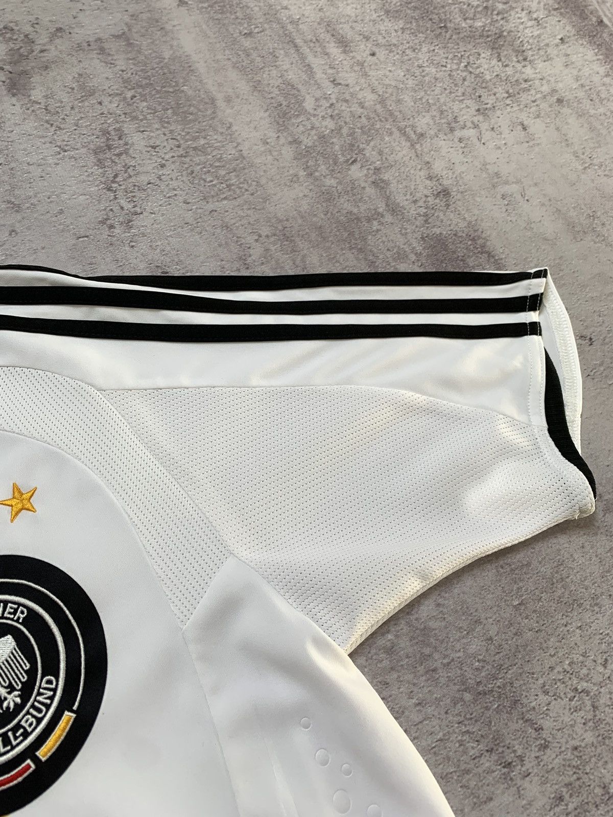 Vintage ADIDAS SOOCER JERSEY GERMANY DEUTSCHLAND 2008 HOME T-SHIRT Size US XL / EU 56 / 4 - 5 Thumbnail