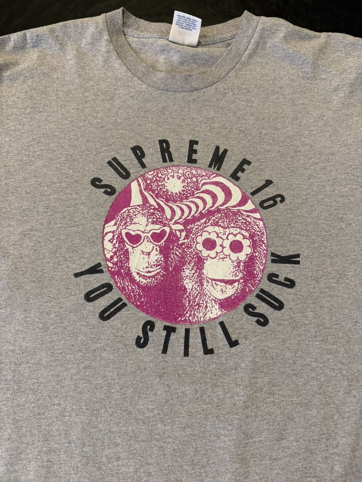 Supreme Supreme SS16 You Still Suck T Shirt Size US XL / EU 56 / 4 - 3 Thumbnail