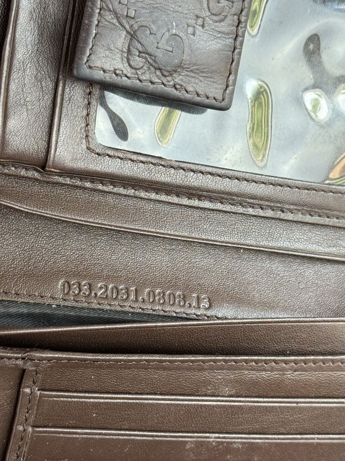 Leather Authentic leather wallet Gucci GG original luxury item Size ONE SIZE - 5 Thumbnail