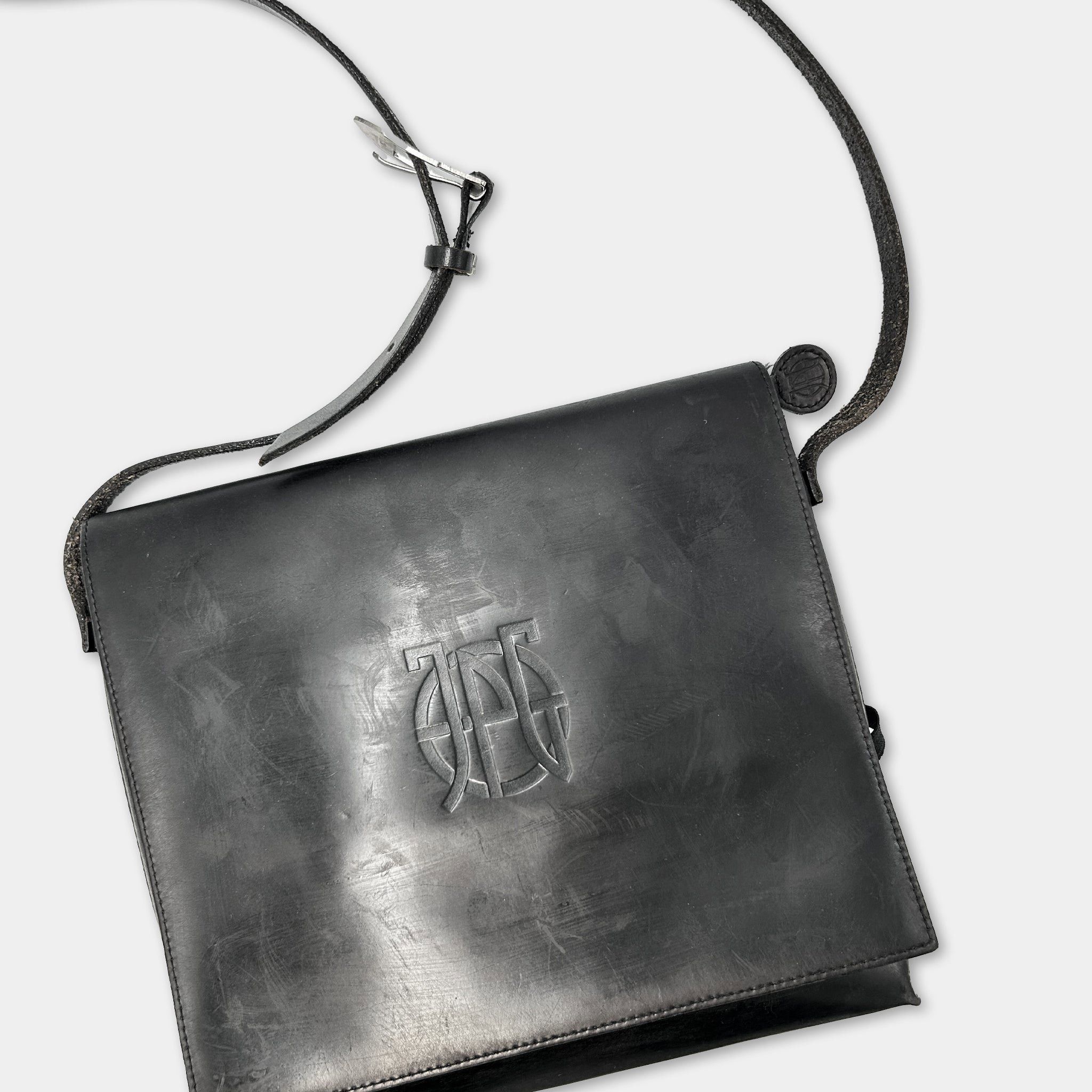 Jean Paul Gaultier Jean Paul Gaultier 2000's Leather Logo Bag Size ONE SIZE - 2 Thumbnail